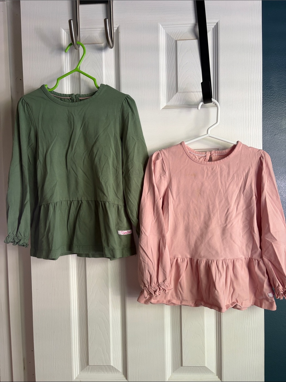 Ruffle Butts Kids Peplum Long-Sleeve Shirts